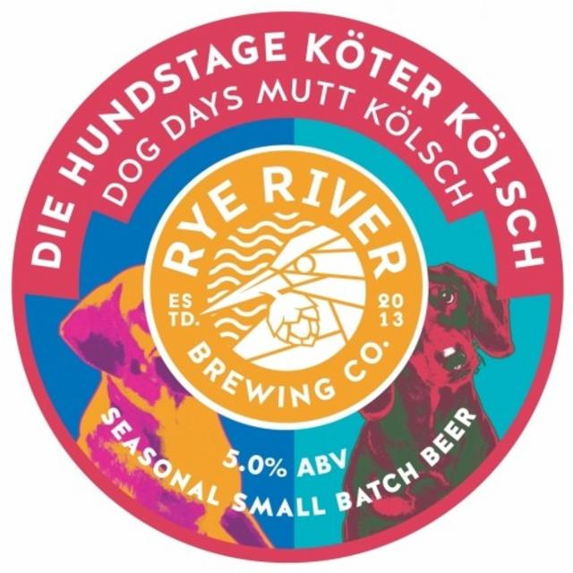 Die Hundstage Köter Kölsch 5.0%, Rye River Brewing Co., Ireland
