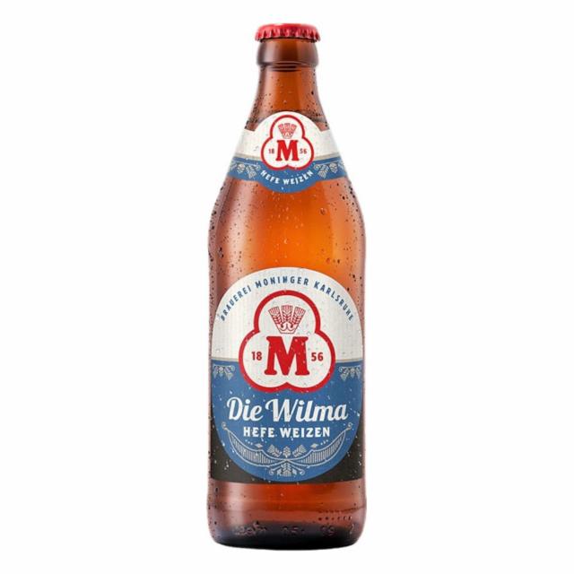 Die Wilma Hefe Weizen 5.2%, Hatz-Moninger Brauhaus, Germany