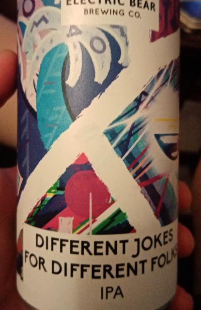 different jokes for different folks 7.2%, Electric Bear Brewing Co., England