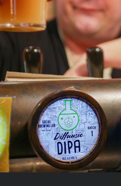 Diffuusio DIPA #1 8.0%, Social Brewing Lab By Maku Brewing, Finland