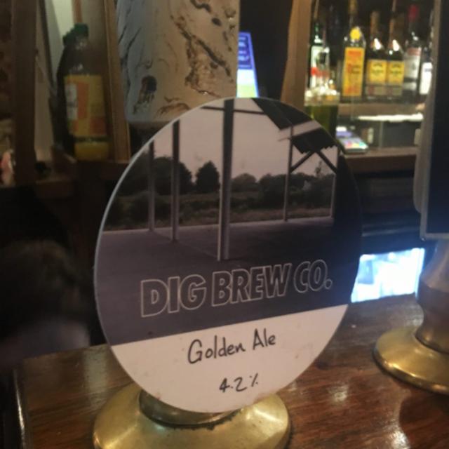 Dig Brew Golden Ale 4.2%, DigBrewCo, England