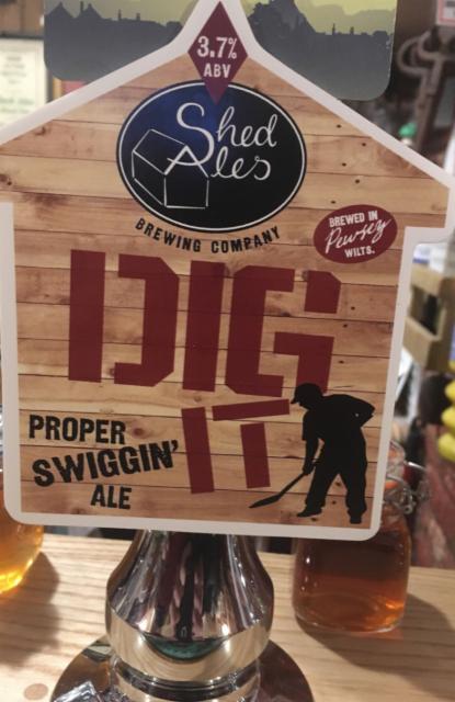 Dig It 3.7%, Shed Ales, England