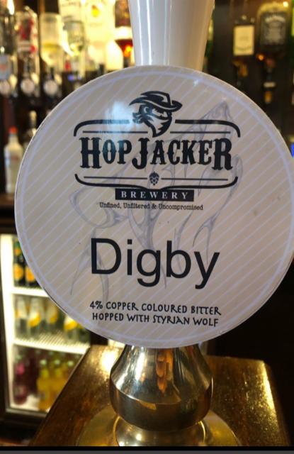 Digby 4.0%, Hopjacker Brewery Ltd, England