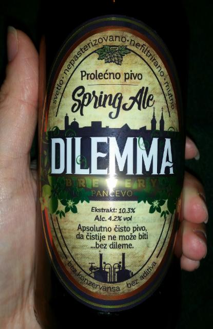 Dilemma Spring Ale 4.2%, Dilemma, Serbia