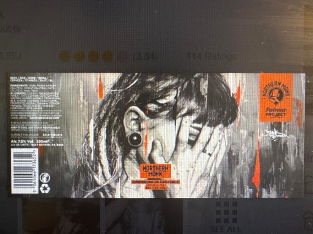 Dimensions Of Existence // Tank Petrol // Double IPA 7.5%, Northern Monk Brew Co., England