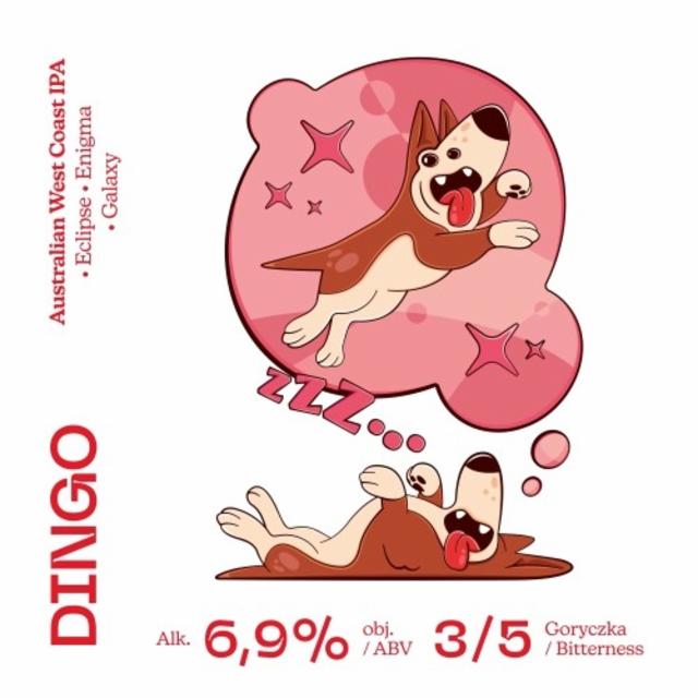 Dingo 6.9%, Cztery Ściany / Four Walls Brewery, Poland