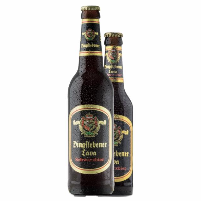 Dingslebener Lava Schwarzbier 6.0%, Privatbrauerei Metzler, Germany