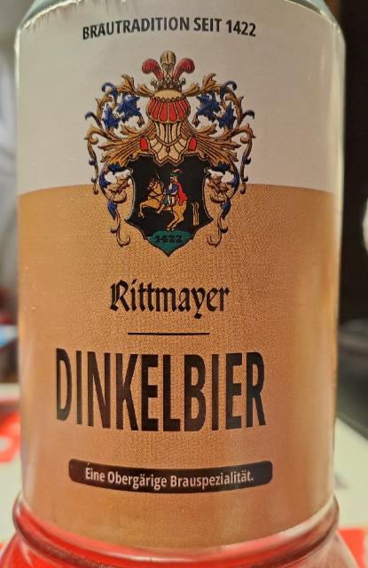 dinkelbier 4.0%, Brauerei Rittmayer Hallerndorf, Germany
