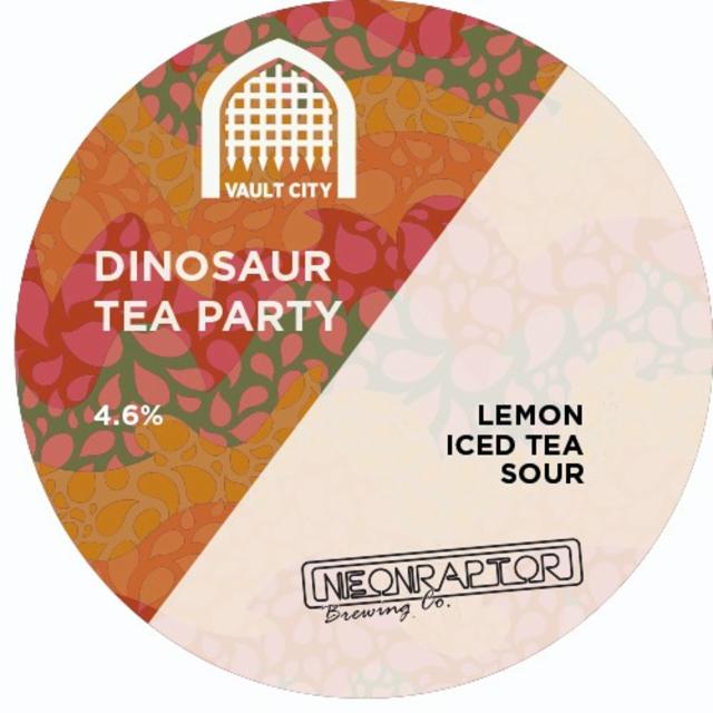 Dinosaur Tea Party 4.6%, Vault City Brewing, Scotland
