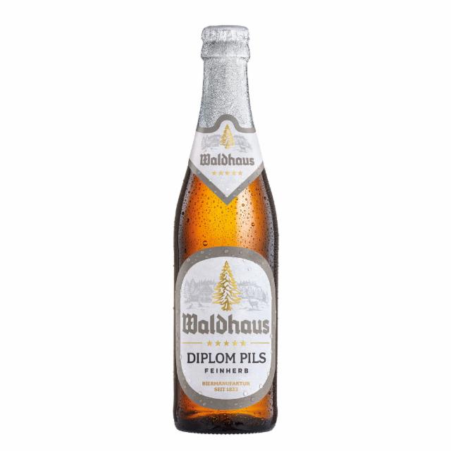 Diplom Pils 4.9%, Waldhaus Privatbrauerei, Germany