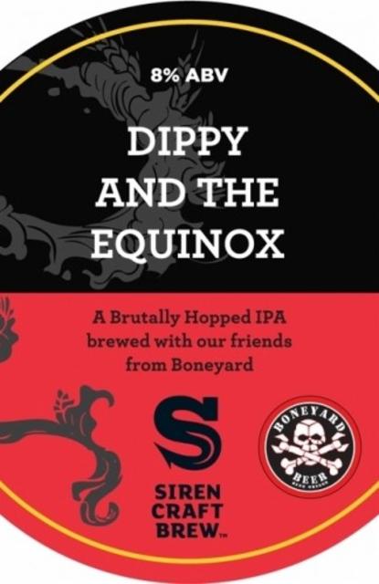 Dippy And The Equinox 8.0%, Siren Craft Brew, England