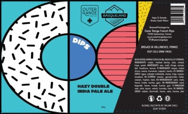 Dips 8.0%, Outer Range Brewing Co., United States