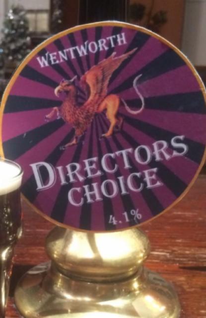 Directors Choice 4.1%, Wentworth Brewery, England
