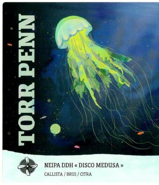 Disco Medusa 5.5%, Brasserie Torr Penn, France