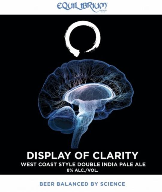 Display Of Clarity 8.0%, Equilibrium Brewery, United States