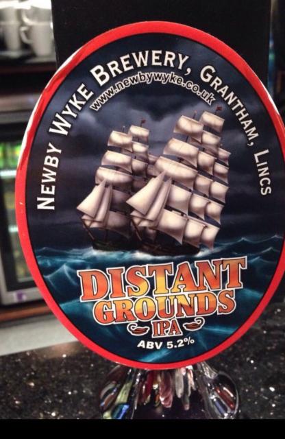 Distant Grounds 5.2%, Newby Wyke Brewery, England