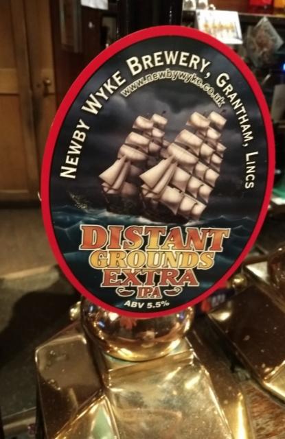 Distant Grounds Extra 5.5%, Newby Wyke Brewery, England