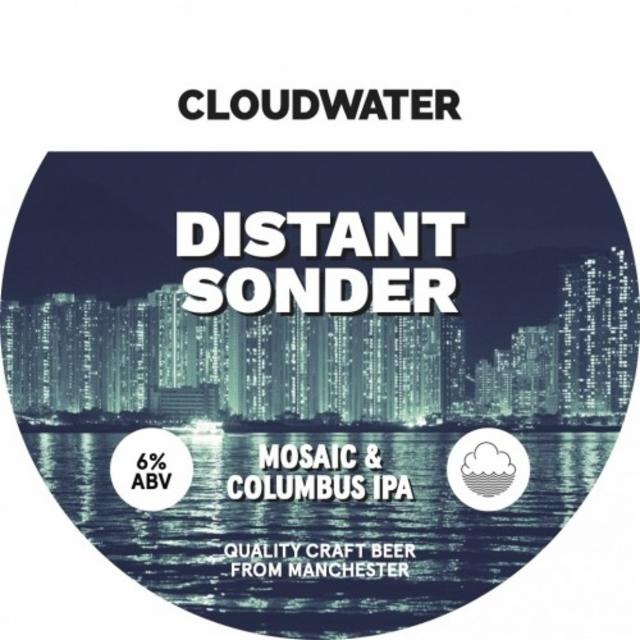 Distant Sonder 6.0%, Cloudwater Brew Co., England