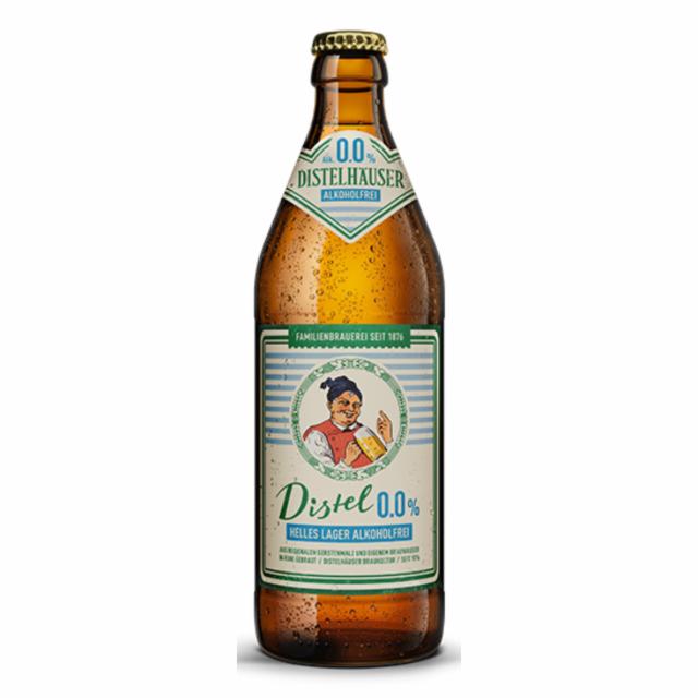 Distel 0.0 Helles Alkoholfreies Lager, Distelhäuser Brauerei
