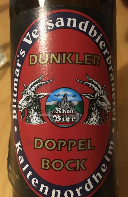 Dittmar's Versandbierbrauerei Kaltennordheim 7.4%, Rhönbrauerei Dittmar, Germany