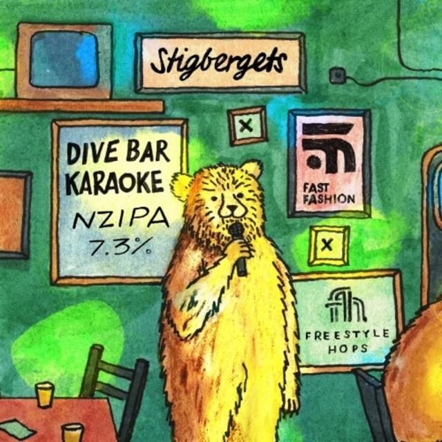 Dive Bar Karaoke 7.3%, Stigbergets Bryggeri, Sweden