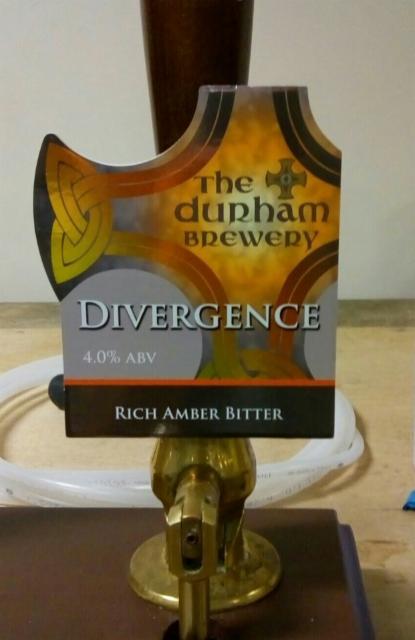 Divergence 4.0%, The Durham Brewery, England