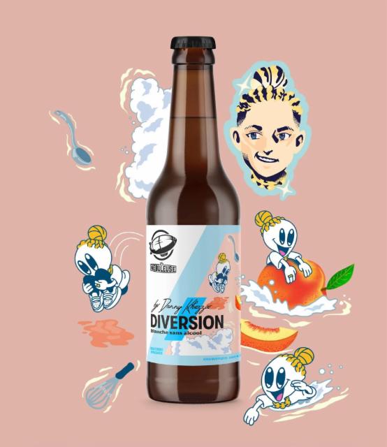 Diversion blanche BY DANNY KHEZZAR 0.5%, La Nébuleuse, Switzerland