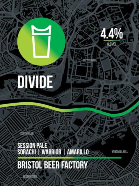 Divide 4.4%, Bristol Beer Factory, England