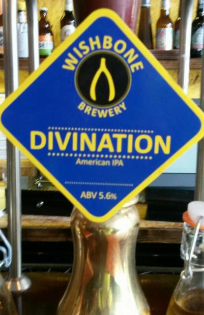 Divination 5.6%, Wishbone Brewery, England