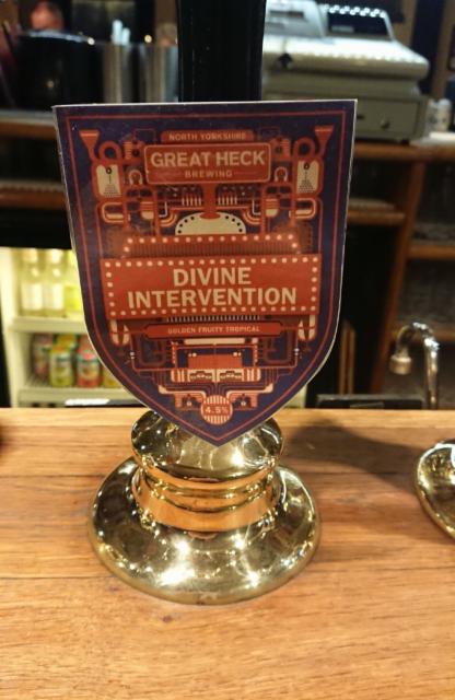 Divine Intervention 4.5%, Great Heck Brewery, England