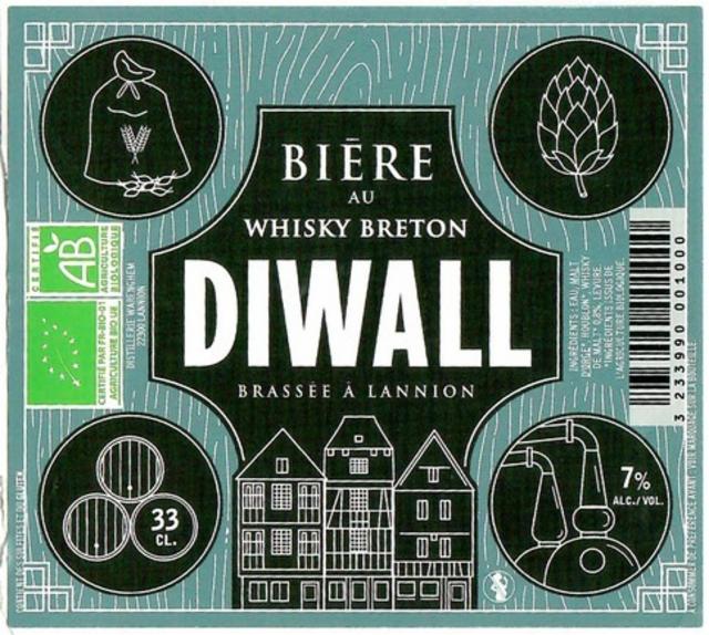Diwall Au Whisky Breton 7.0%, Distillerie Warenghem, France