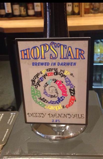 Dizzy Dannyale 3.8%, Hopstar Brewery, England