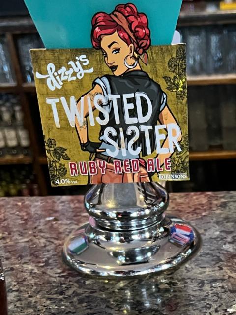 Dizzy's Twisted Sister 4.0%, Robinsons Brewery, England