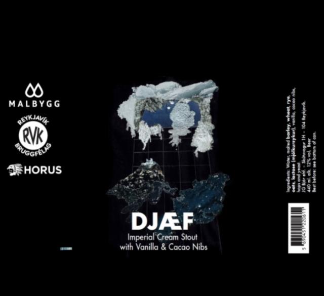 Djæf 12.0%, Malbygg, Iceland
