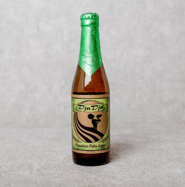 Djudju Premium Palm Lager 5.2%, New allied african breweries, Belgium