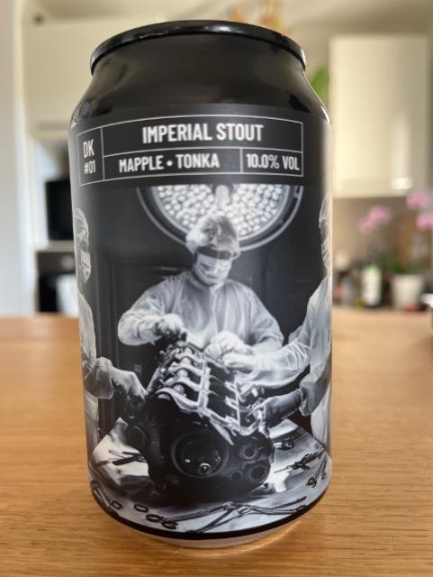 DK #01 Noiseless Imperial Stout mapple tonka, Noiseless