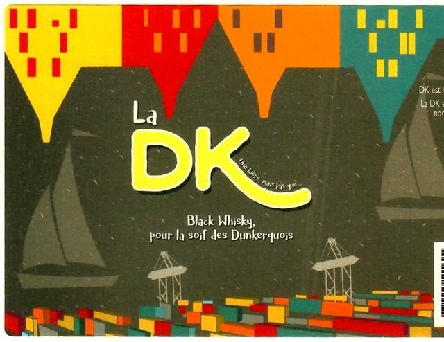 La DK Black Whisky 12.0%, Brasserie De Katsbier, France