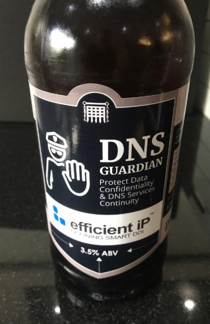 DNS Guardian 3.5%, Bespoke Brewing Co., England