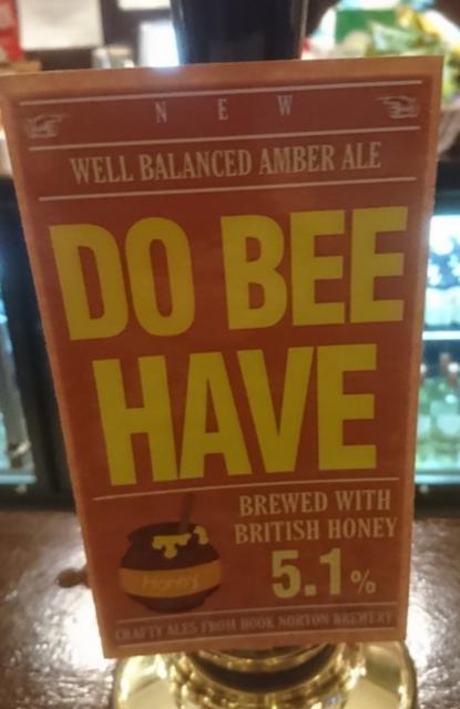 Do Bee Have 5.1%, Hook Norton Brewery, England