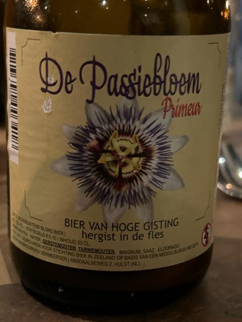 Do passiobloom 7.0%, Bierbrouwerij Vermeersen, Netherlands