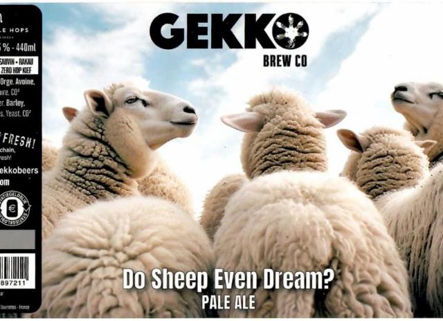 Do Sheep Even Dream ? 5.5%, Gekko Beers - Gekko Brewing Company, France