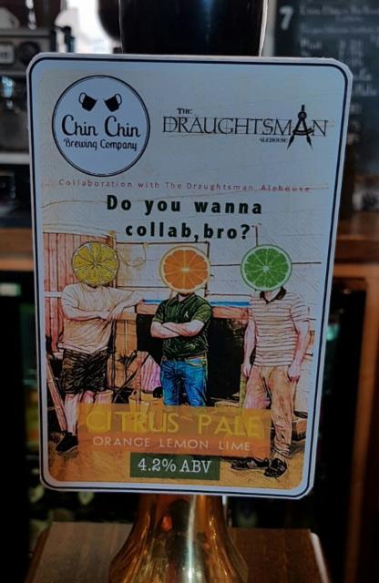 Do You Wanna Collab, Bro? 4.2%, Chin Chin Brewing Company, England