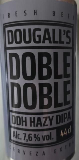 Doble Doble 7.6%, Cerveza DouGall's, Spain