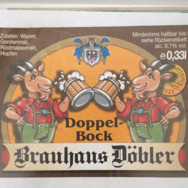 Döbler Doppelbock 8.1%, Brauhaus Döbler, Germany