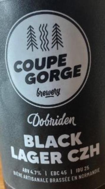 Dobriden, Coupe Gorge Brewery