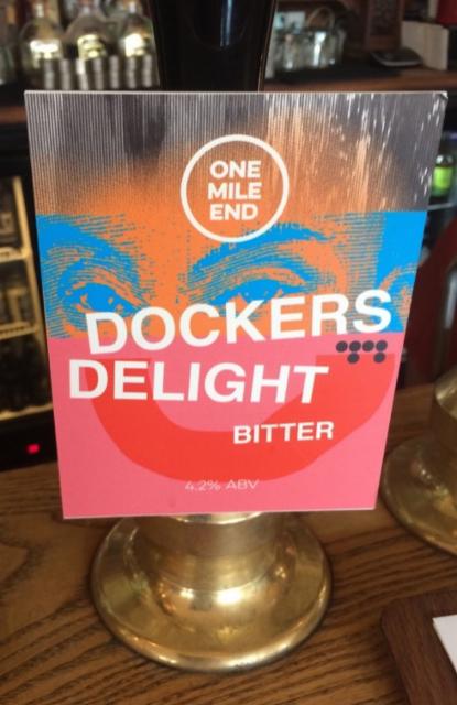 Docker's Delight 4.2%, One Mile End, England