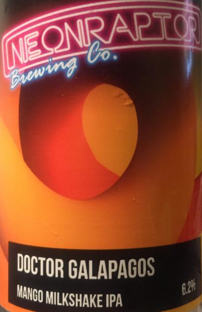 Doctor Galapagos 6.2%, Neon Raptor Brewing Co., England