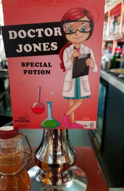 Doctor Jones Special Potion 4.8%, Fizzy Moon Brewing Co., England