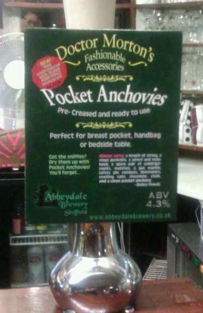 Doctor Morton's Pocket Anchovies 4.3%, Abbeydale Brewery, England