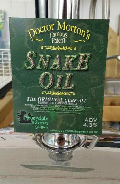 Doctor Morton's Snake Oil 4.3%, Abbeydale Brewery, England